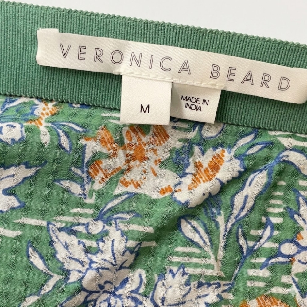 Veronica Beard Hazel floral asymmetric midi skirt Size Medium - Picture 2 of 6
